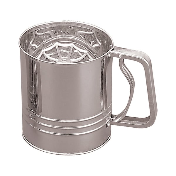 Fox Run Fox Run Silver Stainless Steel Flour Sifter 4 cups 4654 - main